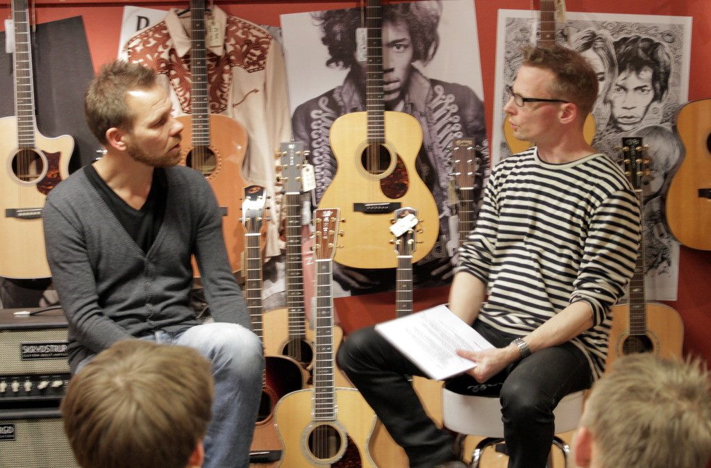 Artist talk med Allan Gade (Nik & Jay, Joey Moe, Burhan G .fl.), Akustikken jan 2013